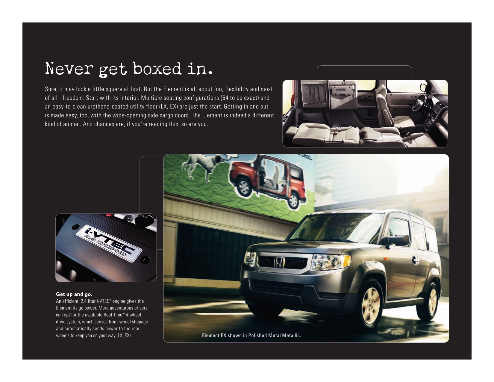 2010 Honda Element Brochure Page 2